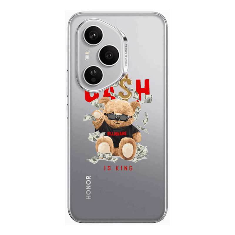 Honor Magic 400 Pro Cash is king Transparent Silicone TPU Θήκη